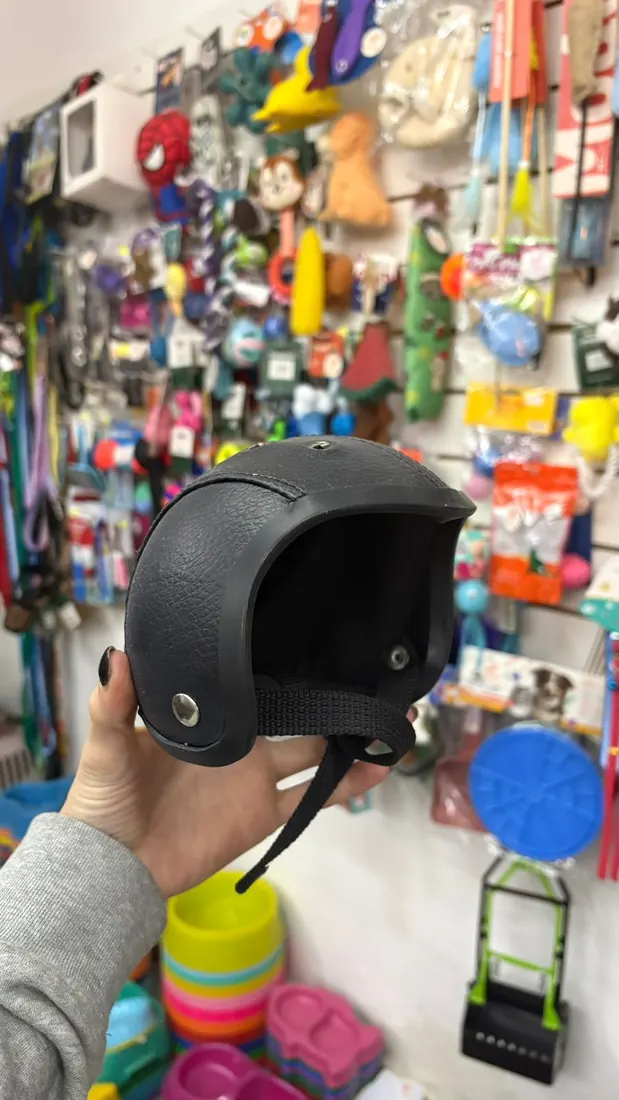Casco protector para mascotas