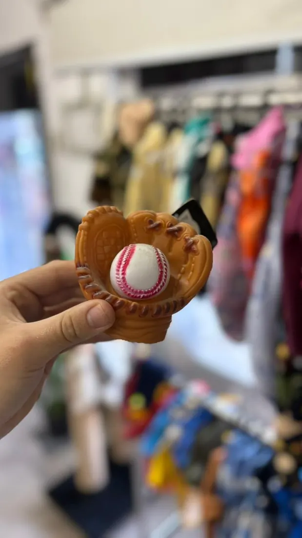 Guante con pelota