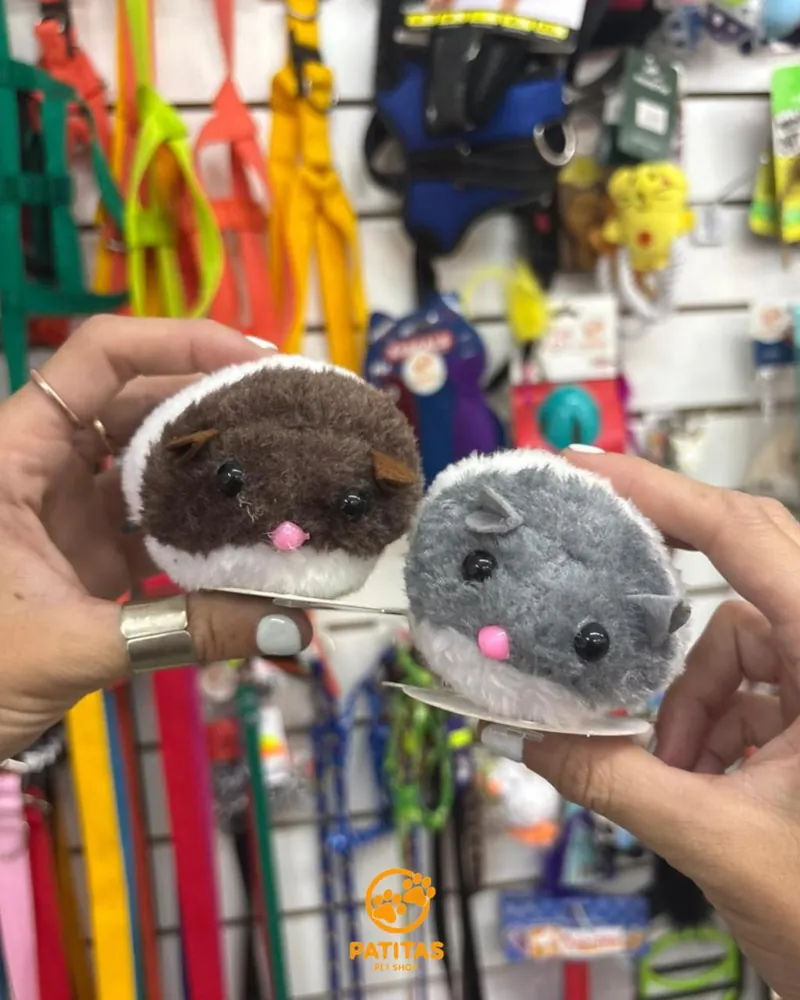 Ratones de peluche