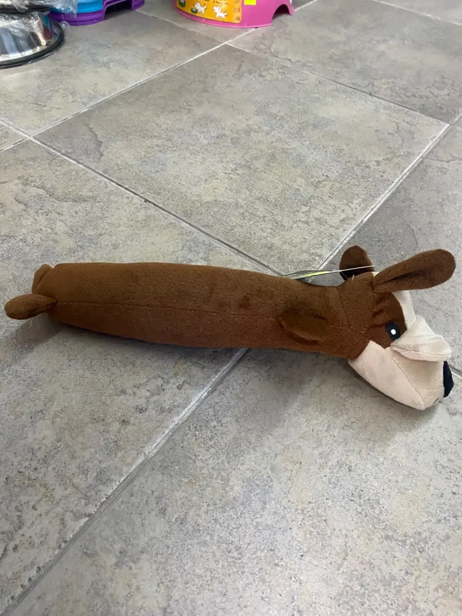Salchicha de peluche